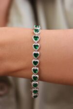 دستبند جواهری نقره B01