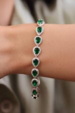 دستبند جواهری نقره B06